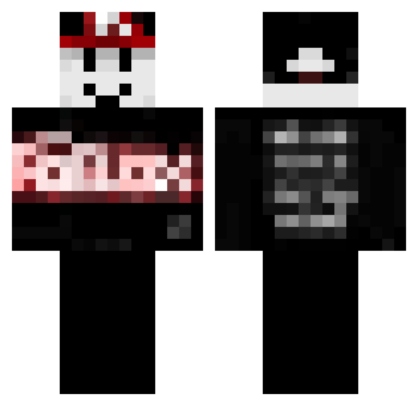 TWXXA_ Minecraft skin, front and back view
