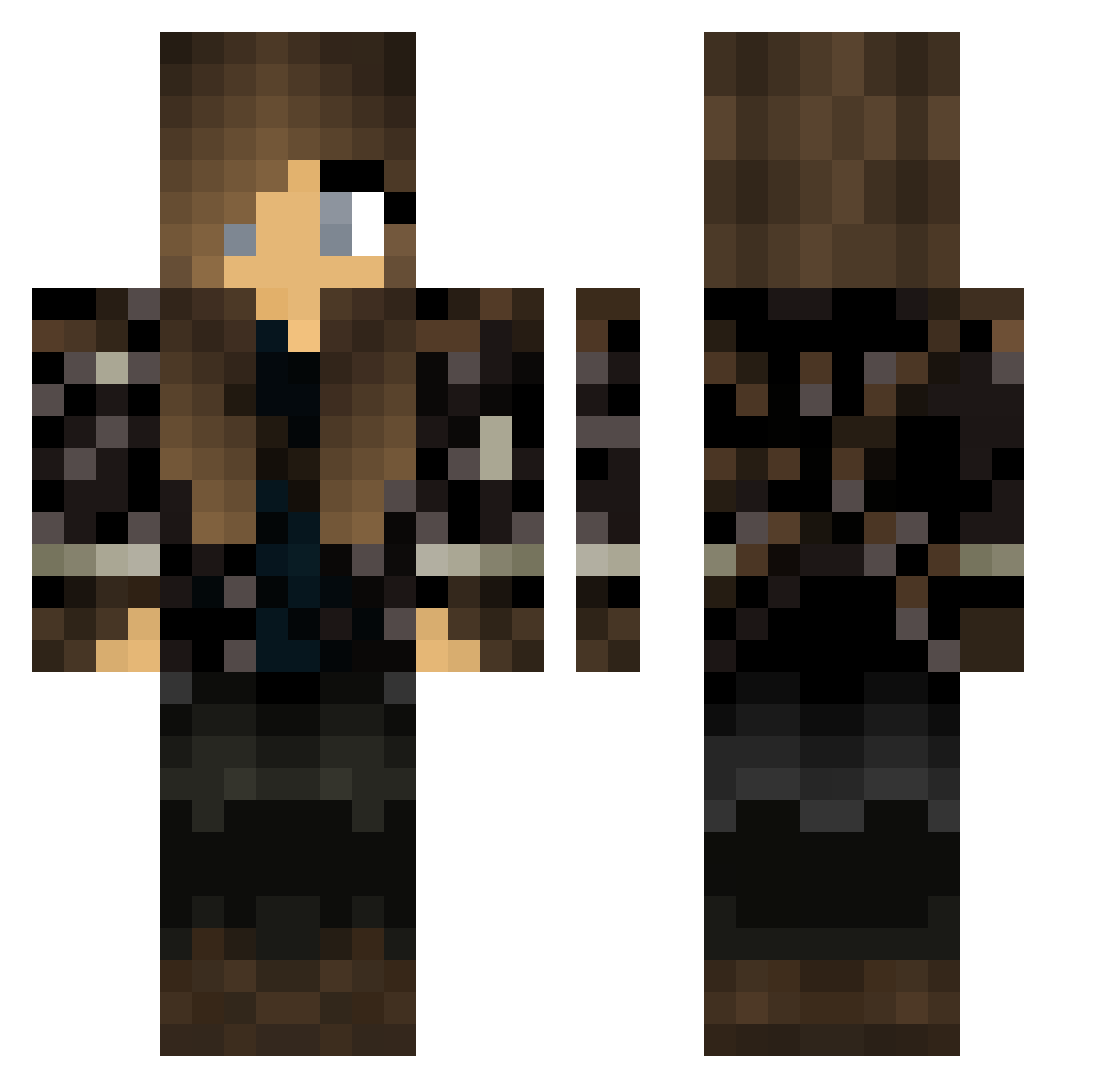 _Baba_booey_ Minecraft skin, front and back view