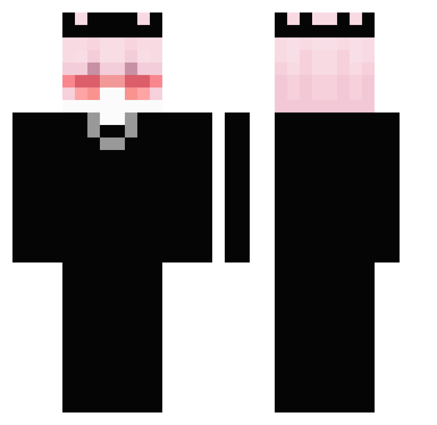 epinard25456 Minecraft skin, front and back view