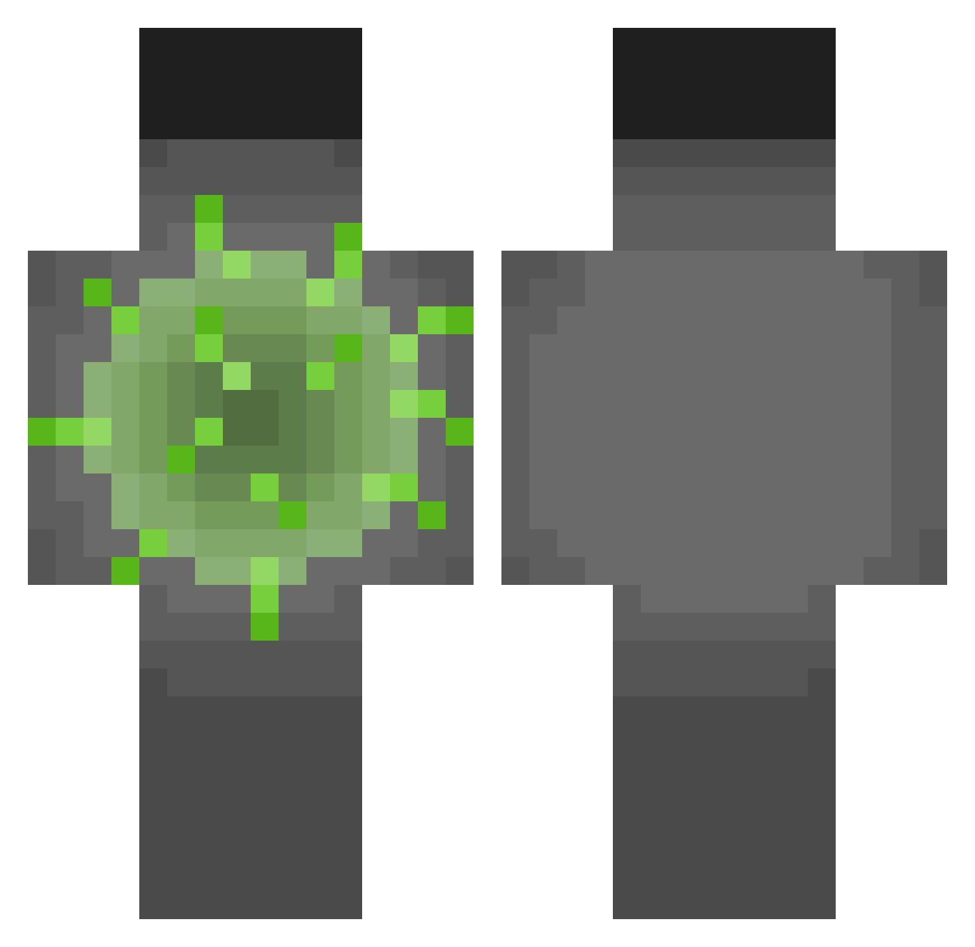 Velikiy_GyS Minecraft skin, front and back view