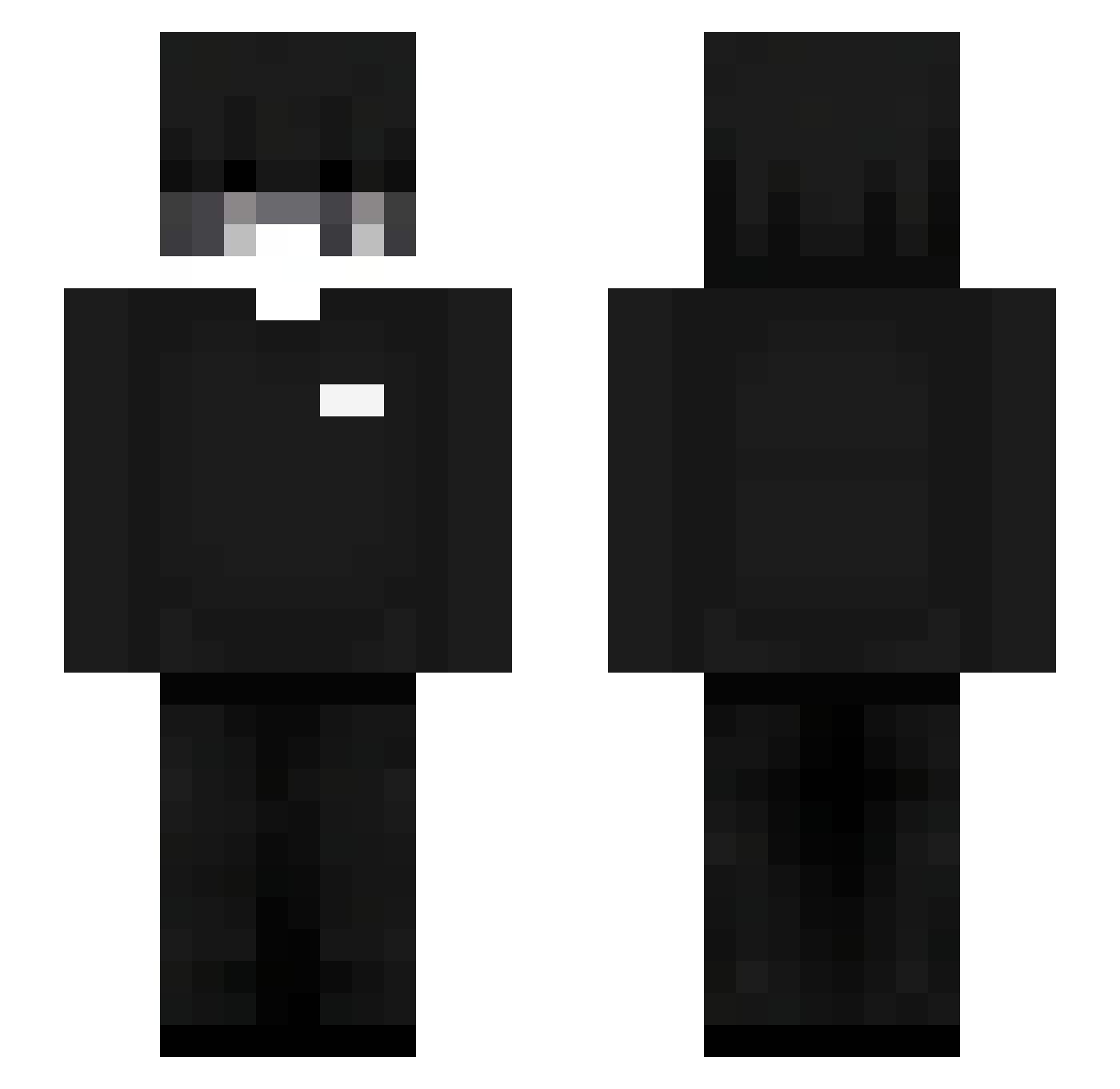 Alayon_ Minecraft skin, front and back view