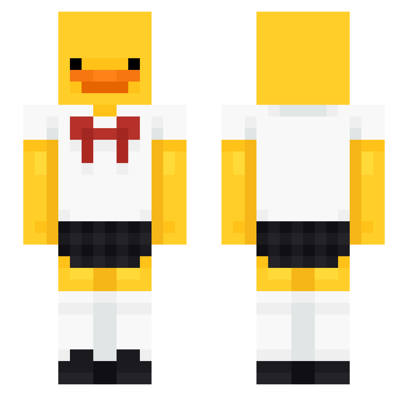 MARCIUS_11 Minecraft skin, front and back view
