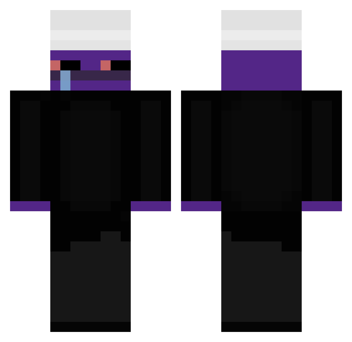 DasSchinkenbrot Minecraft skin, front and back view