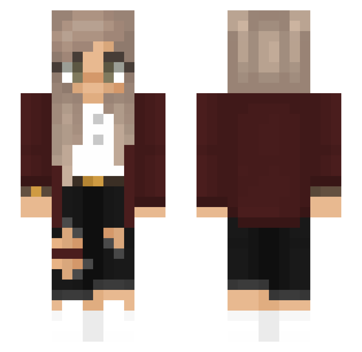 __malwa__ Minecraft skin, front and back view