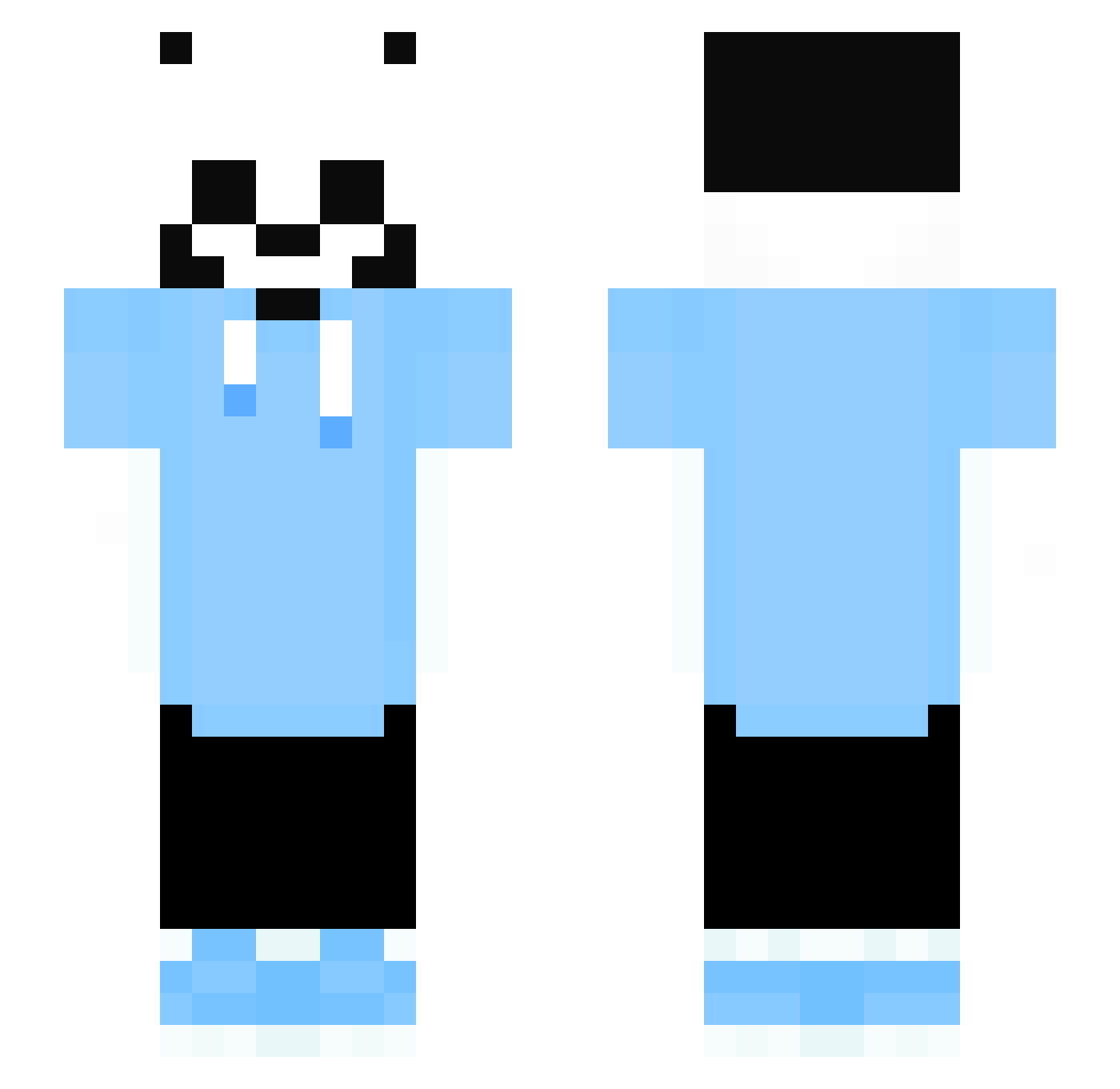 ricardinho_pro Minecraft skin, front and back view