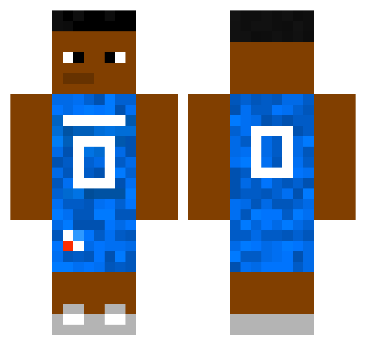 ThatCoolKid_ Minecraft skin, front and back view