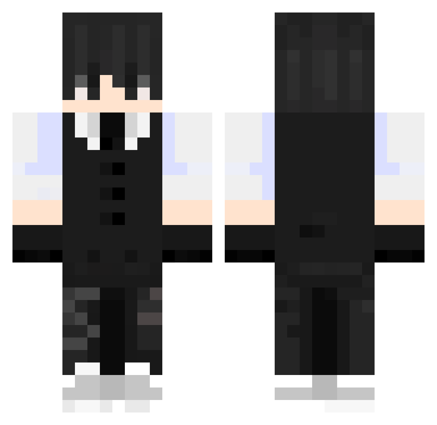 ragnar7suii Minecraft skin, front and back view