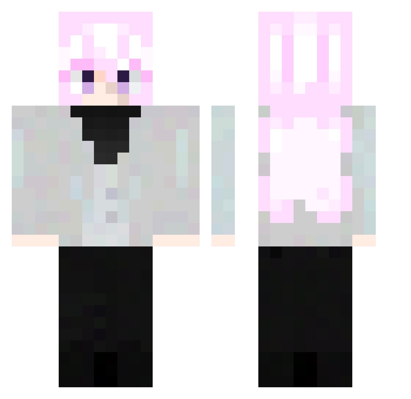 Dargos_q Minecraft skin, front and back view