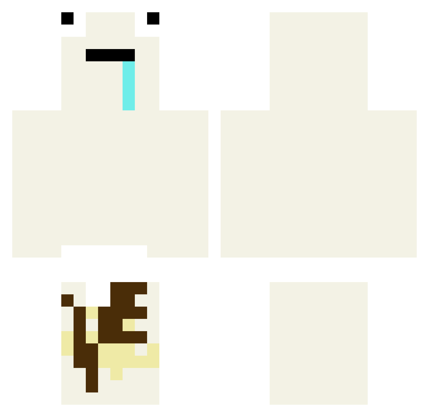 TBS_killcrazy Minecraft skin, front and back view