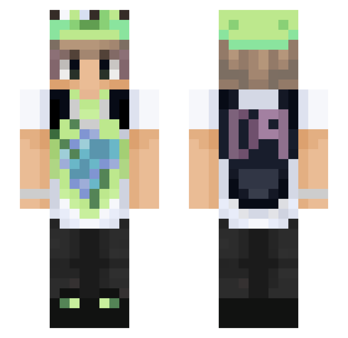 yert_luk Minecraft skin, front and back view