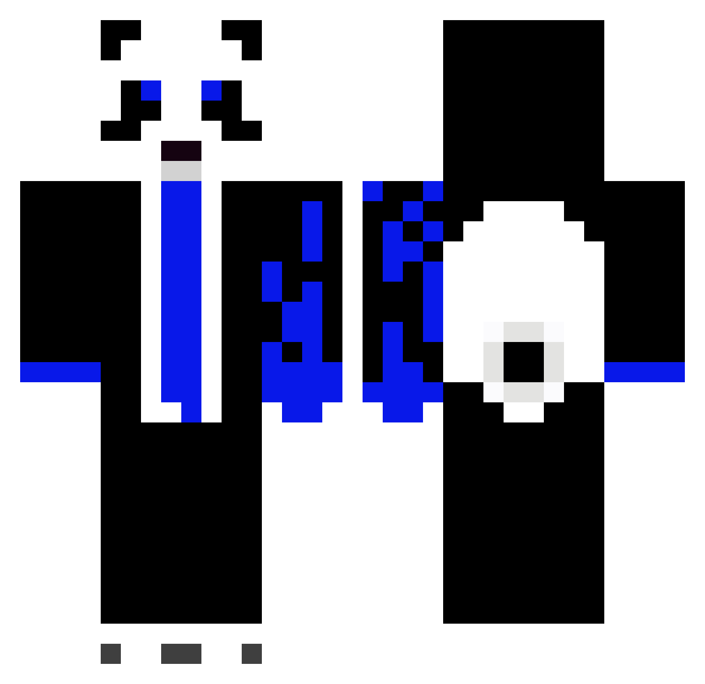 X_xDreamerx_X Minecraft skin, front and back view