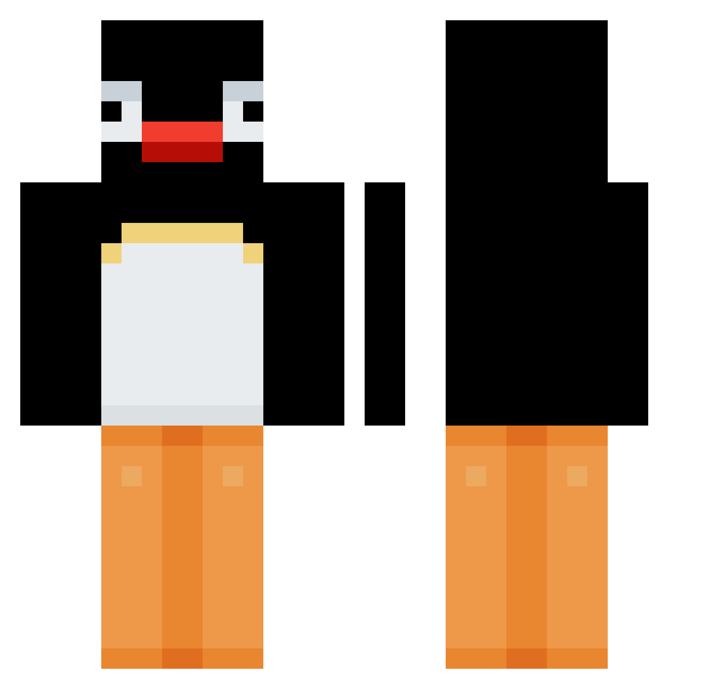 Relixx_ Minecraft skin, front and back view