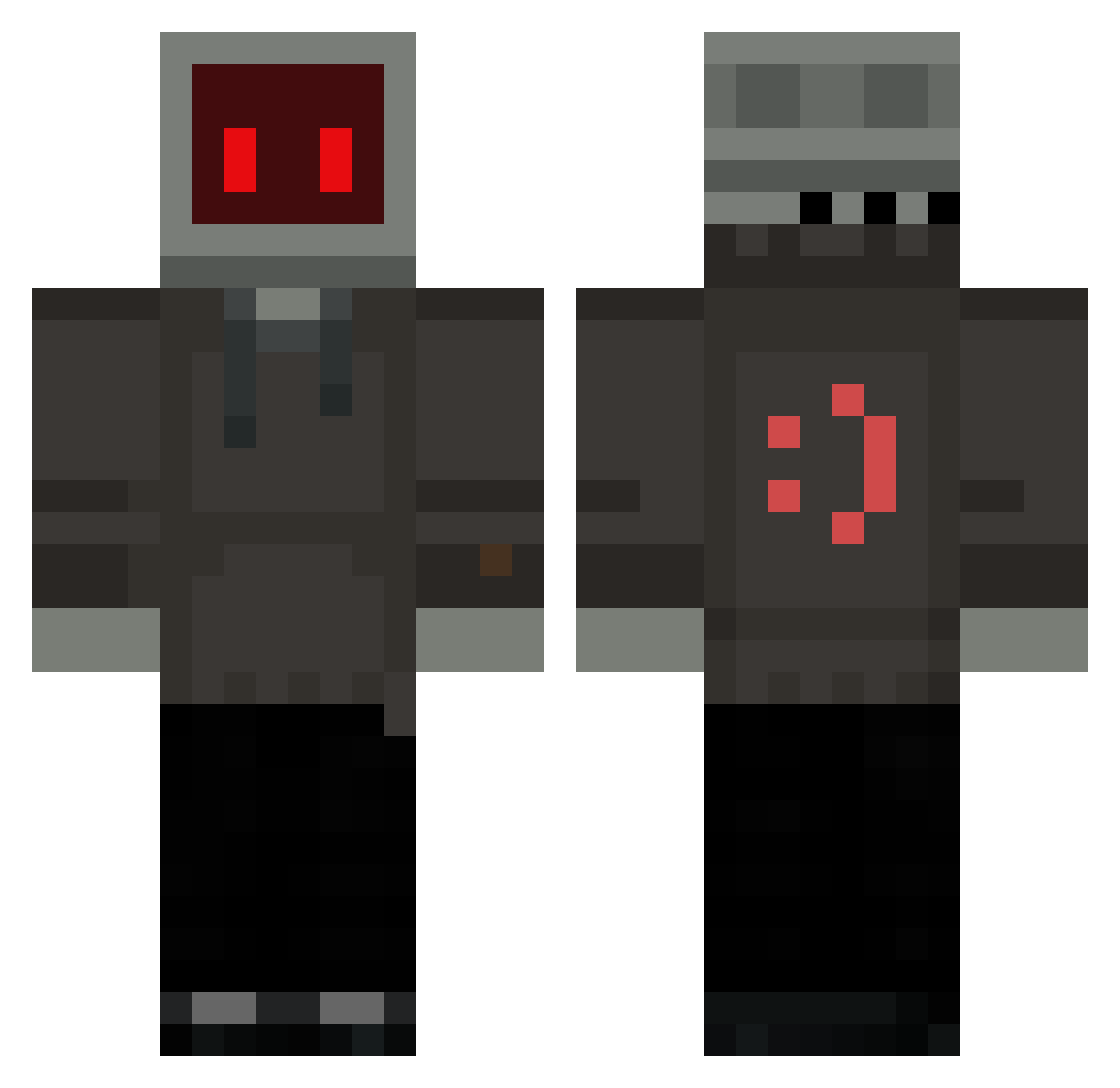 Spec7rum_ Minecraft skin, front and back view