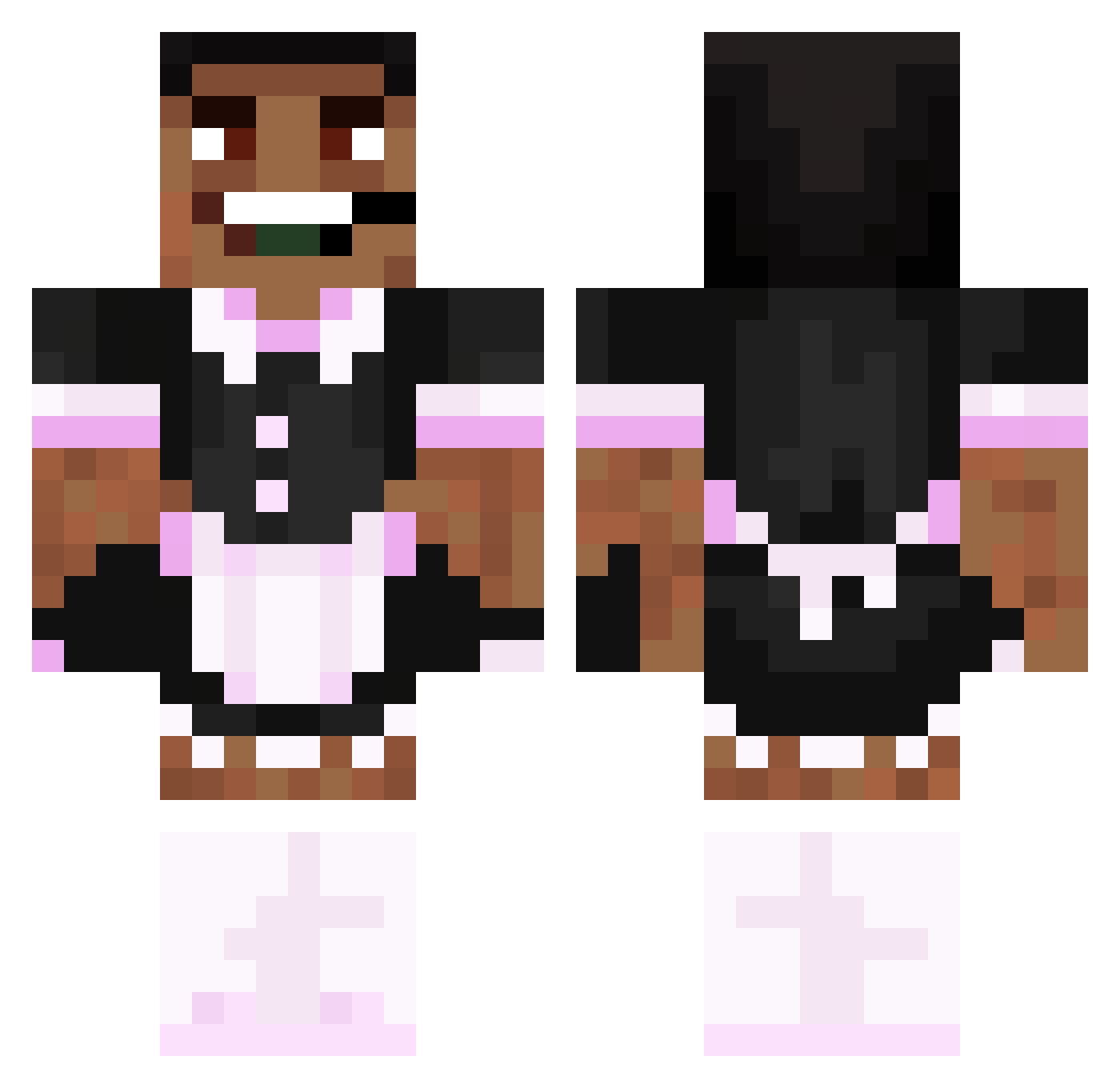 KullyKiat Minecraft skin, front and back view