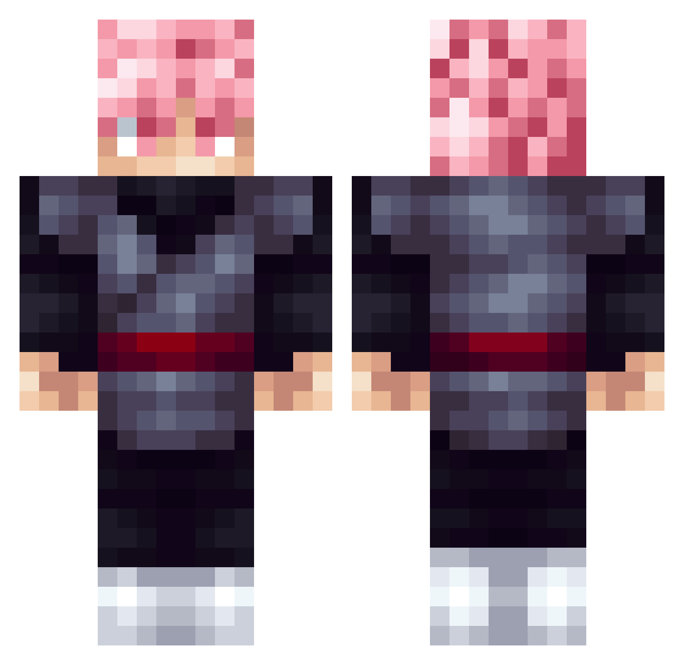 mildorolo Minecraft skin, front and back view