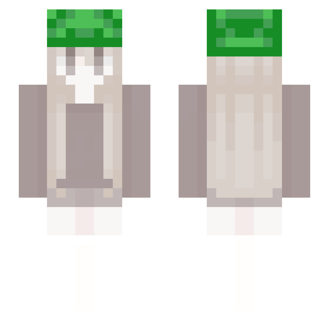 temaru1224 Minecraft skin, front and back view
