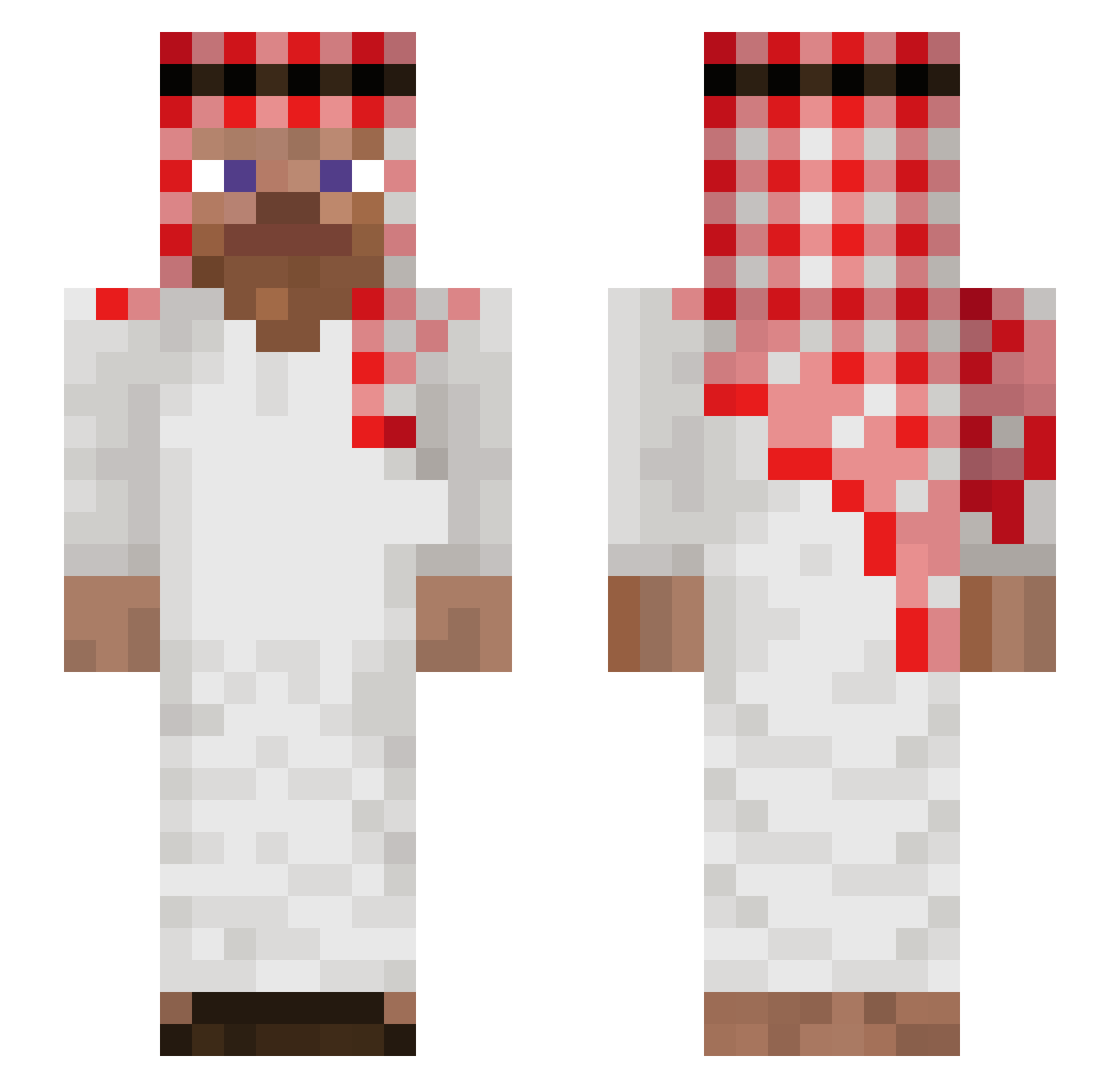 santizzs_ Minecraft skin, front and back view