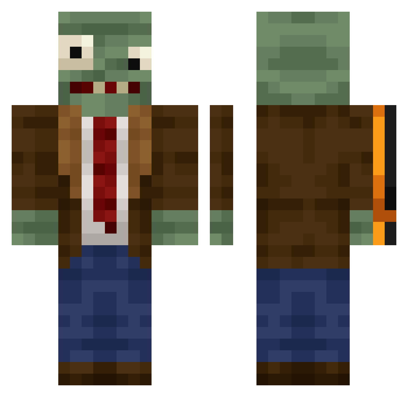 ray655 - plants vs zombies Minecraft skin