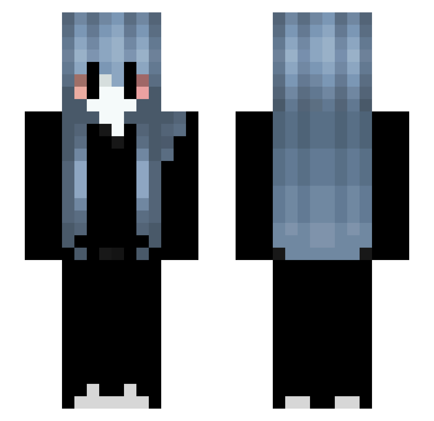 drugaddicted_ Minecraft skin, front and back view