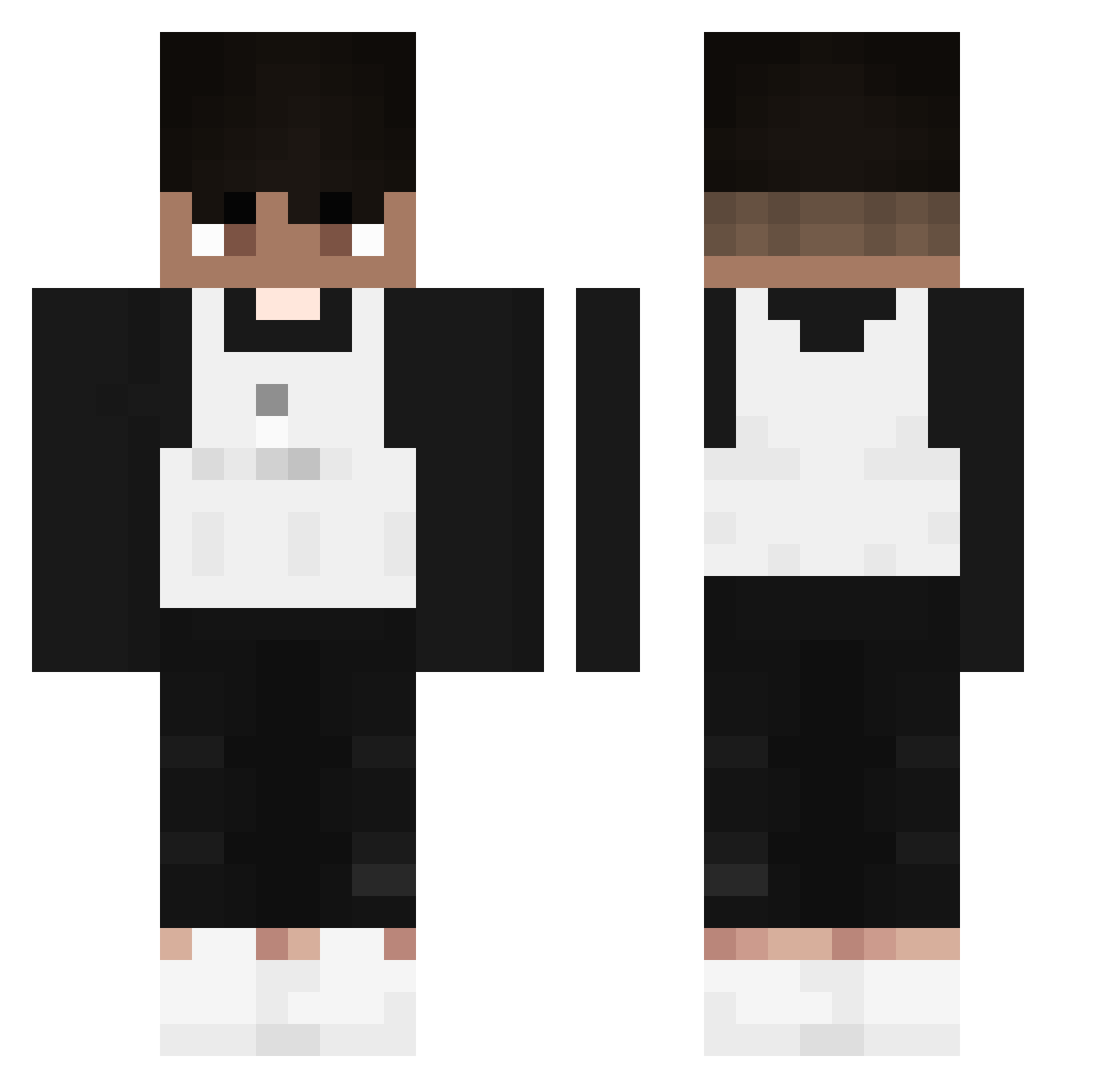 vncq__ Minecraft skin, front and back view