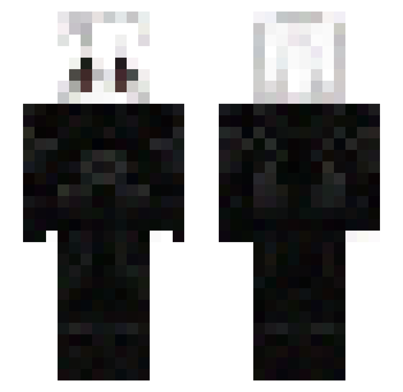 2yp_ Minecraft skin, front and back view