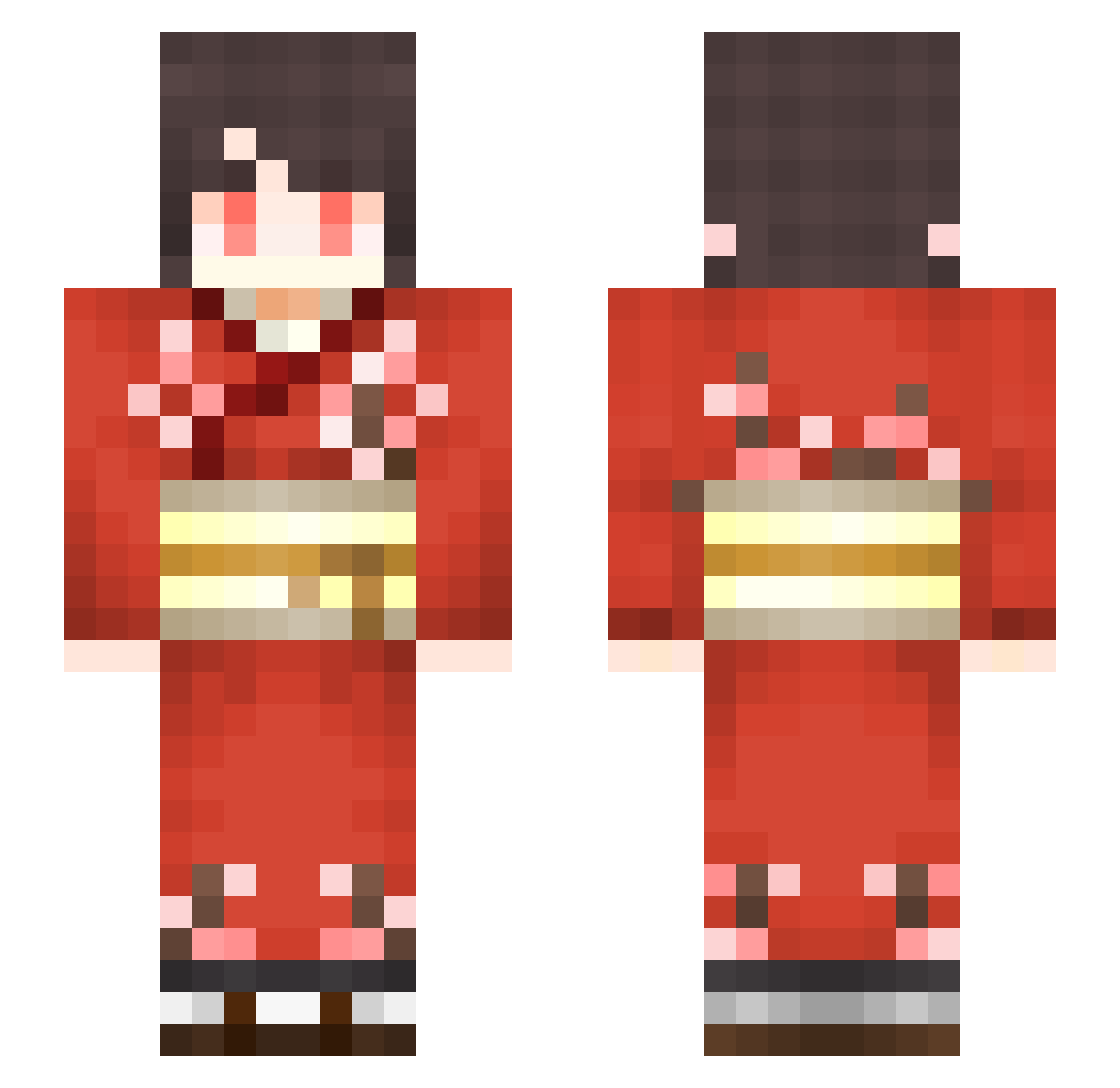 LinChe_0319 Minecraft skin, front and back view