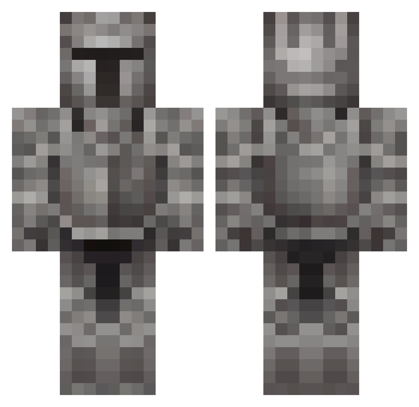 ShrekEnjoyer26 Minecraft skin, front and back view