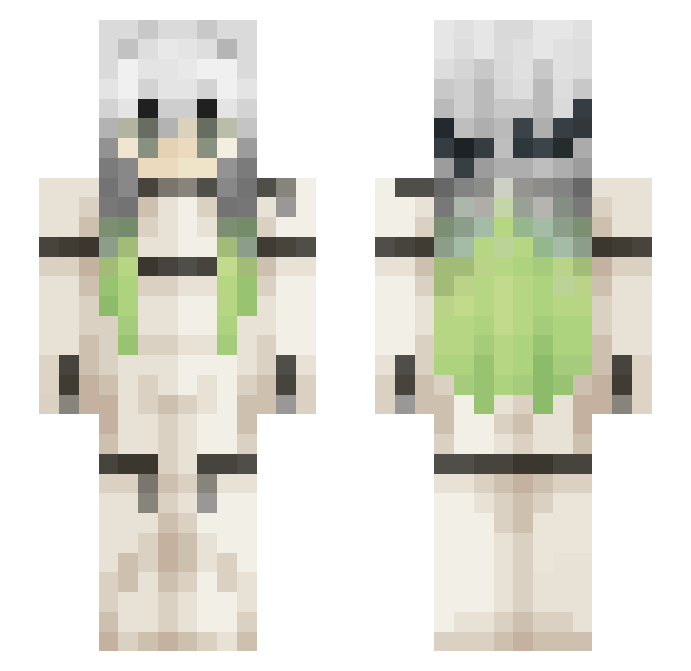 miffiin_ Minecraft skin, front and back view