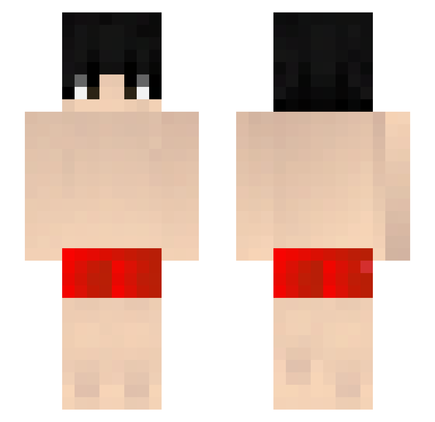 cCodein_ Minecraft skin, front and back view