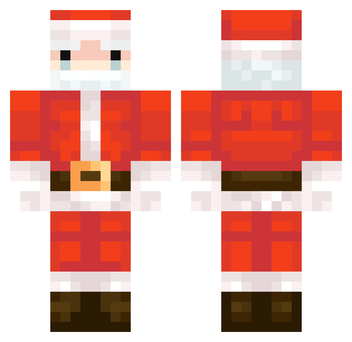 zanskyy Minecraft skin, front and back view