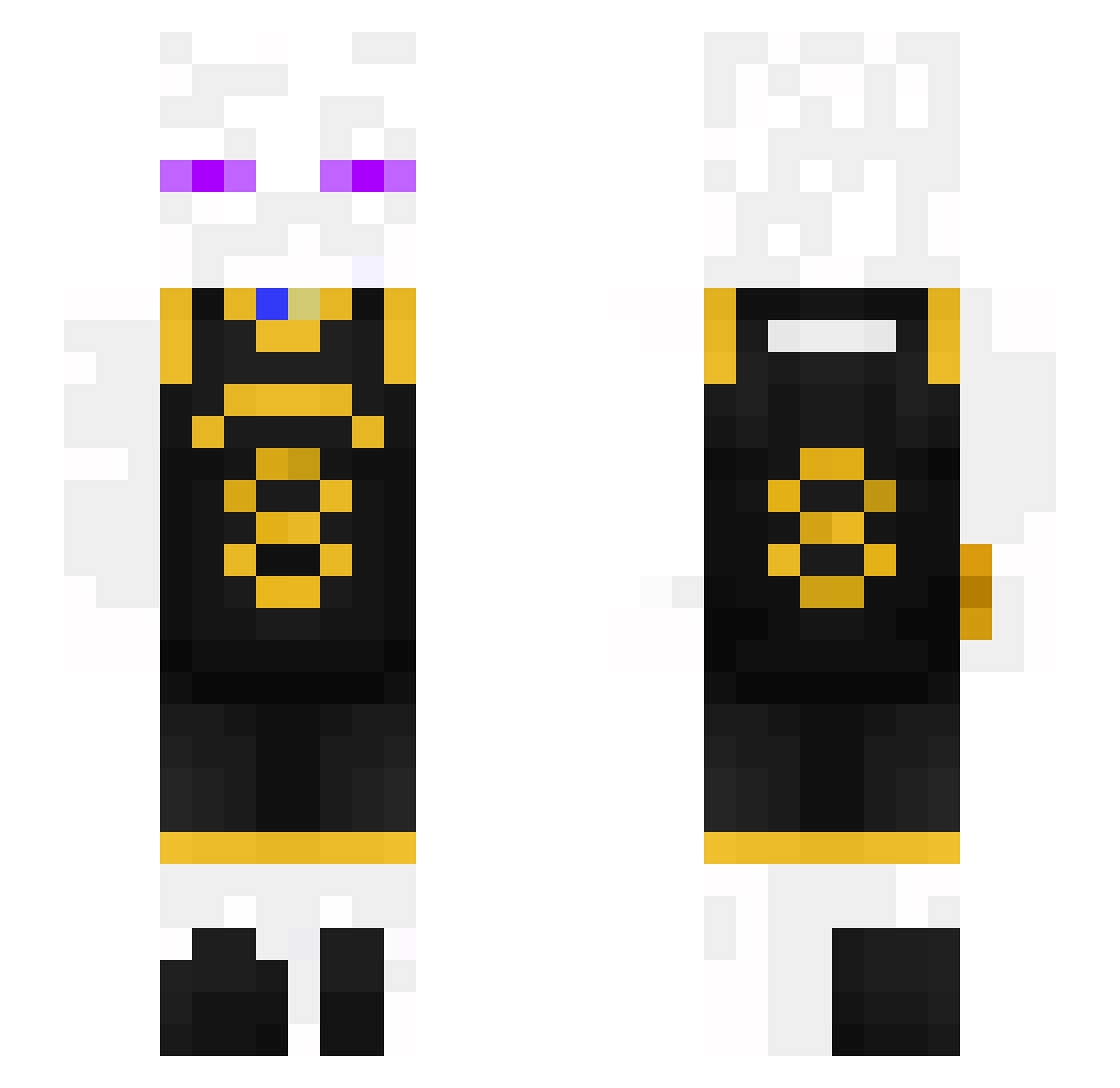 BigMax_8 Minecraft skin, front and back view