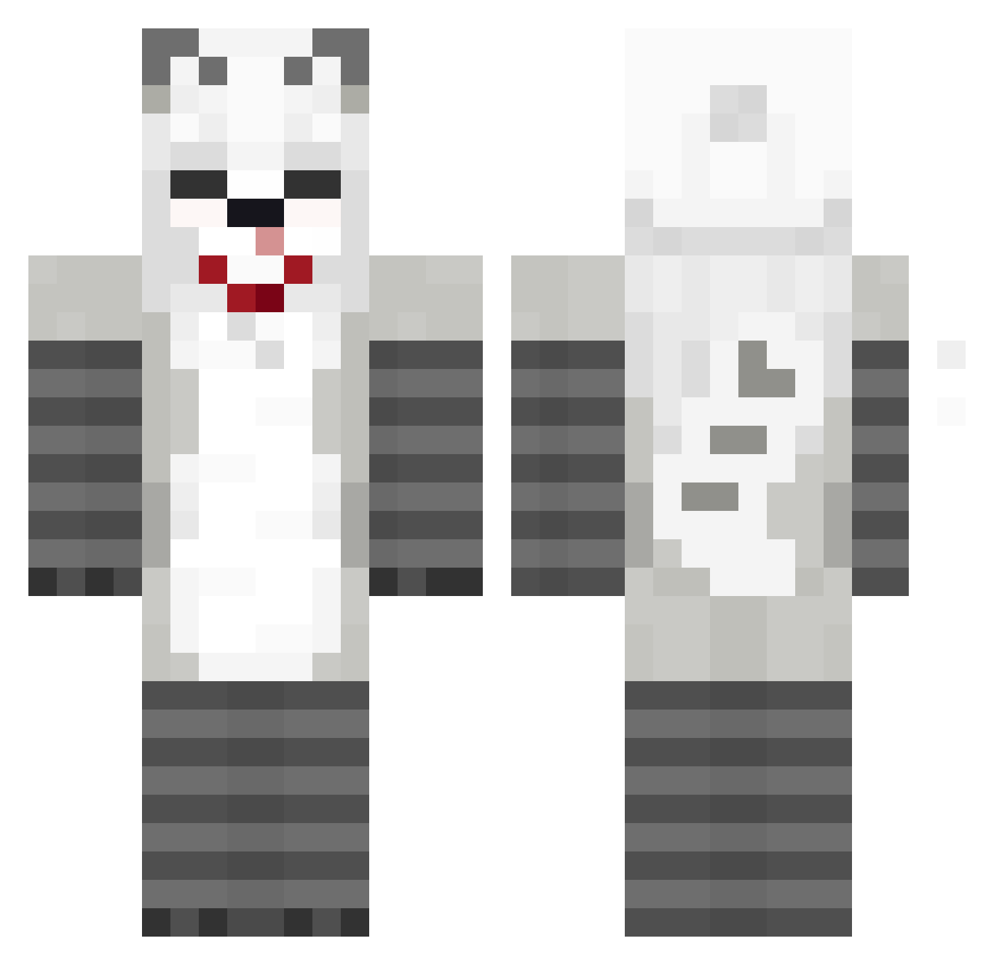_ambik_ Minecraft skin, front and back view