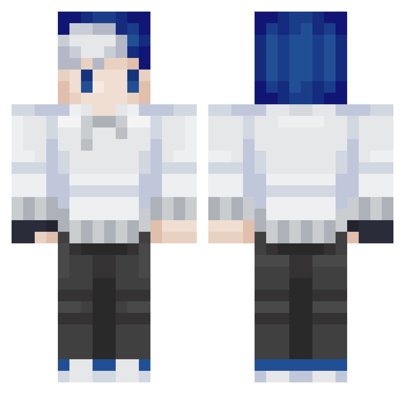 tthetinkerer Minecraft skin, front and back view