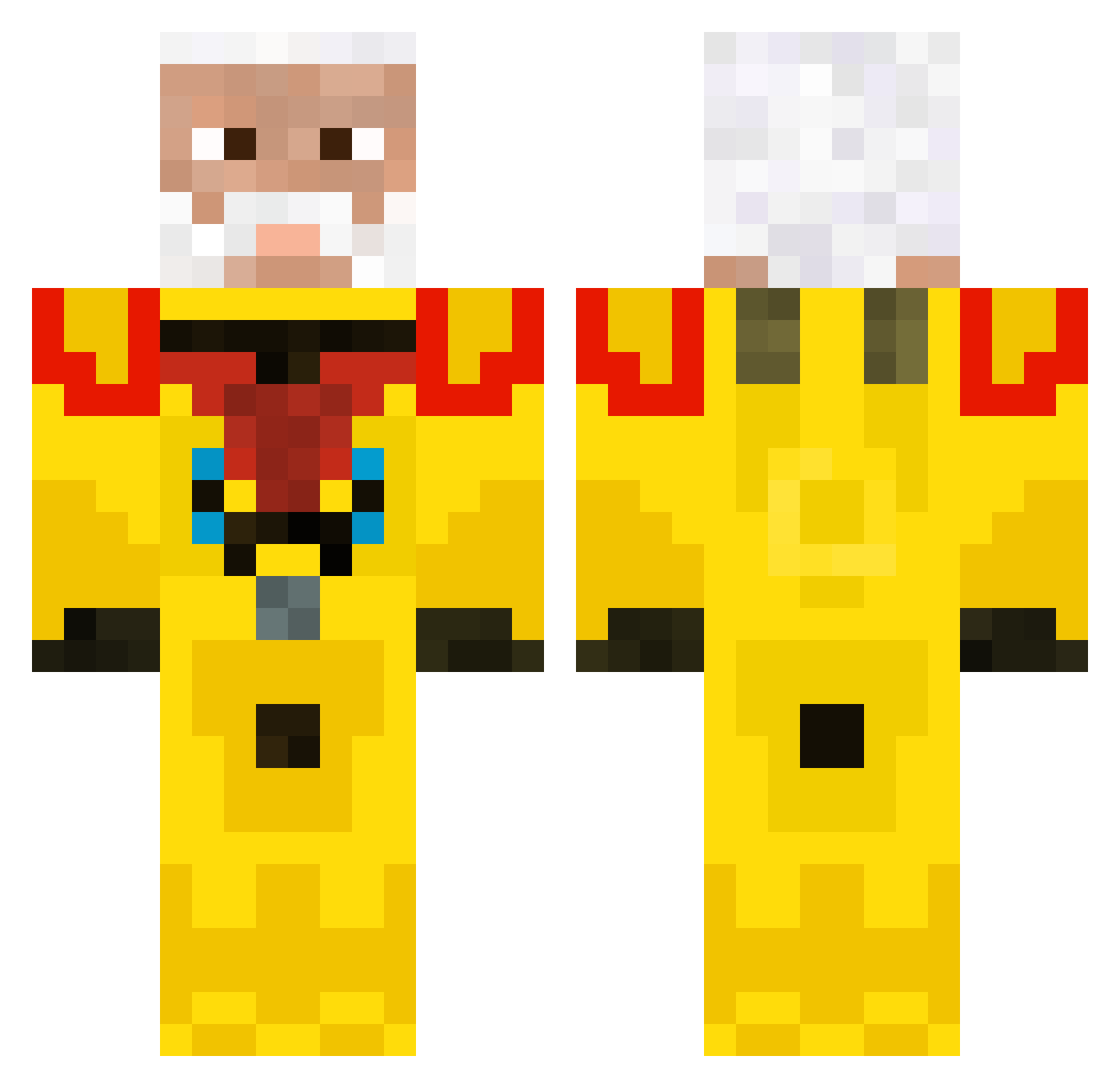 Cool_Million Minecraft skin, front and back view