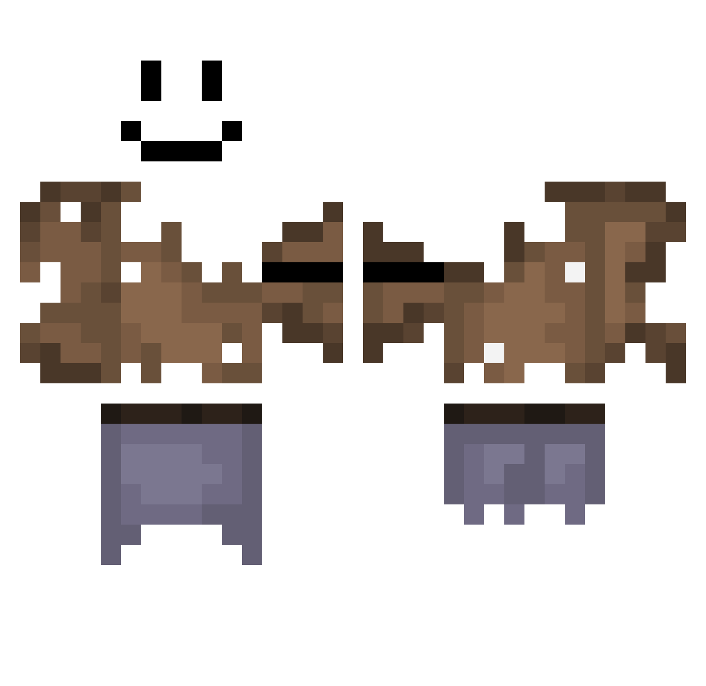 Redonix_ Minecraft skin, front and back view