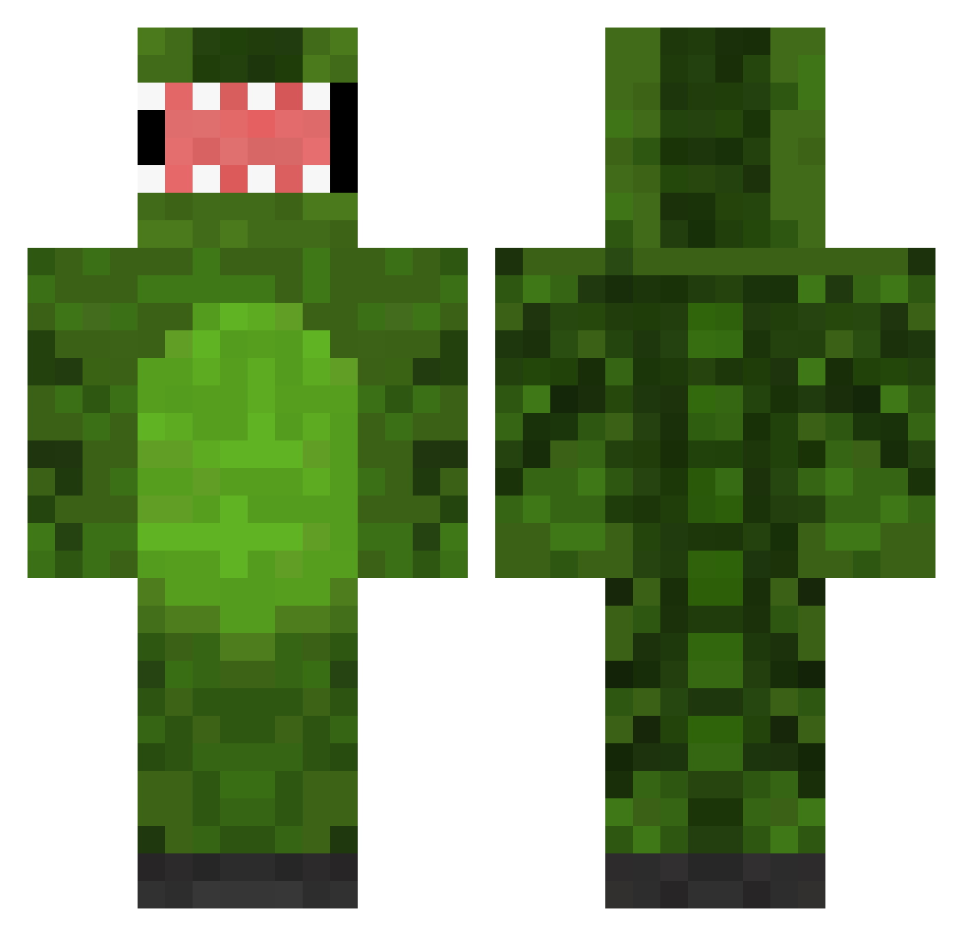 ROZZ_DOZZ Minecraft skin, front and back view