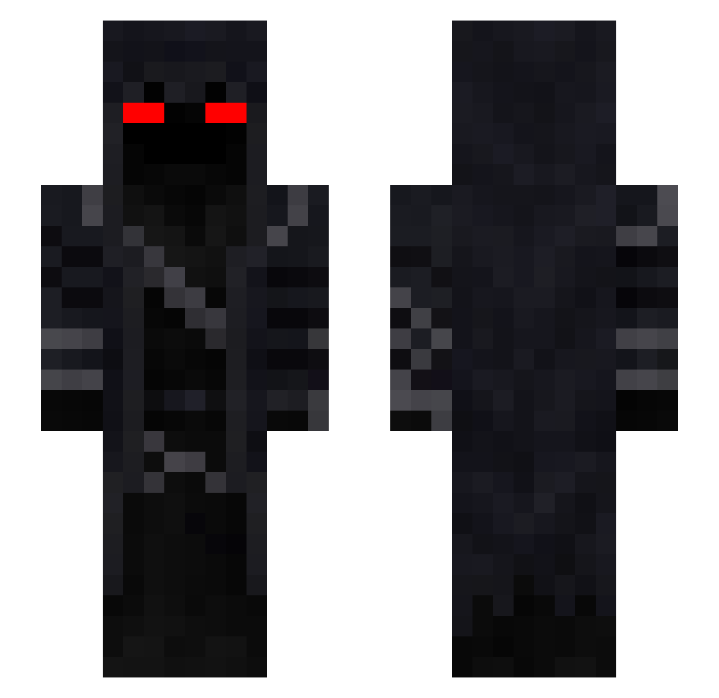 hakanaksoy Minecraft skin, front and back view