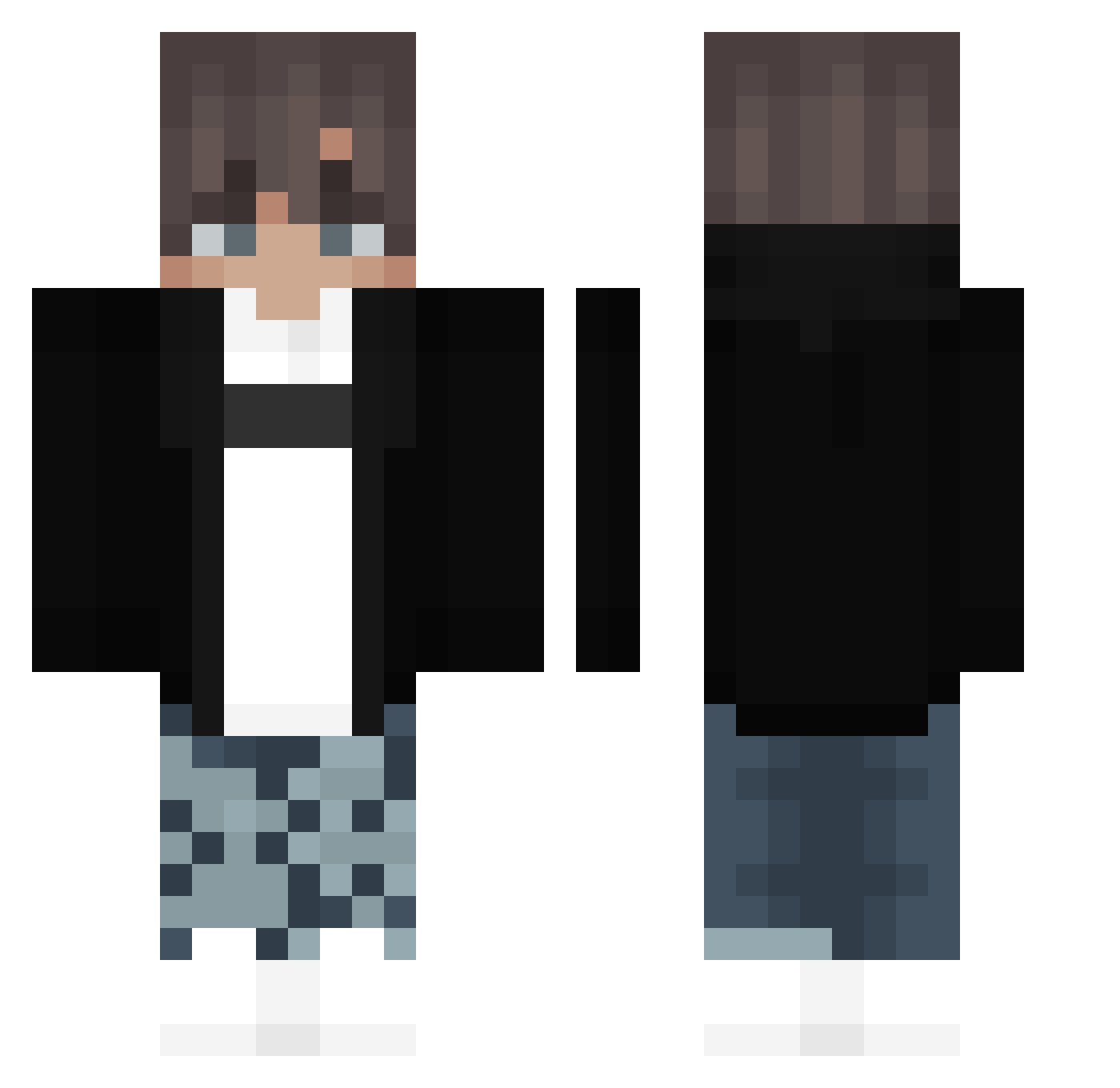 WILLIANSITO_EC Minecraft skin, front and back view