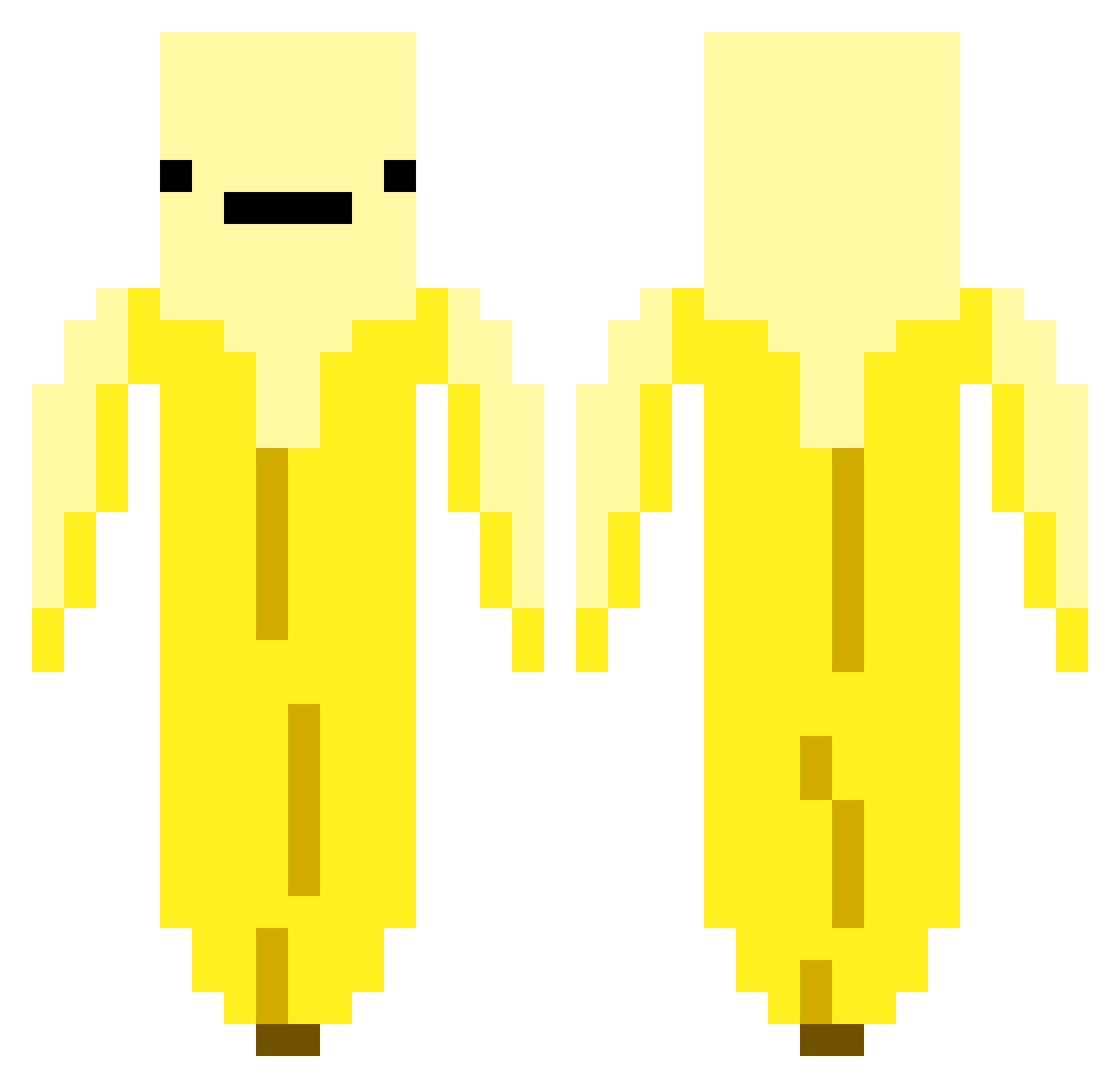 anilpro8229 Minecraft skin, front and back view