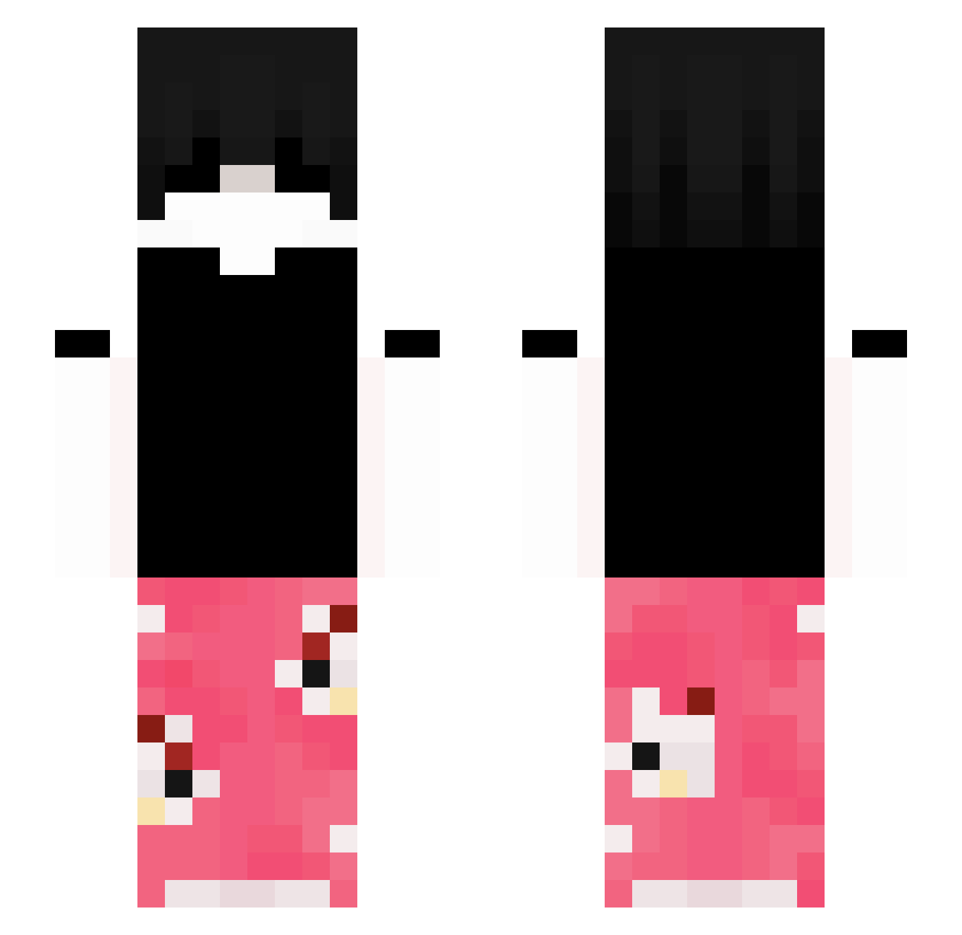 SokolZabijaka997 Minecraft skin, front and back view