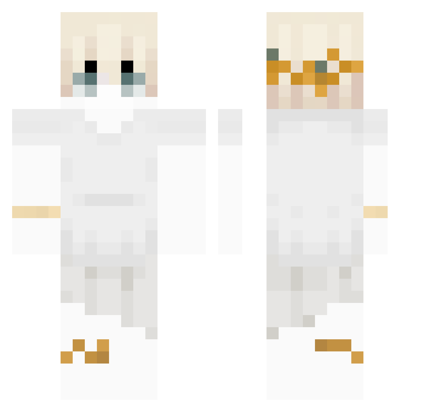 Shwoop__ Minecraft skin, front and back view