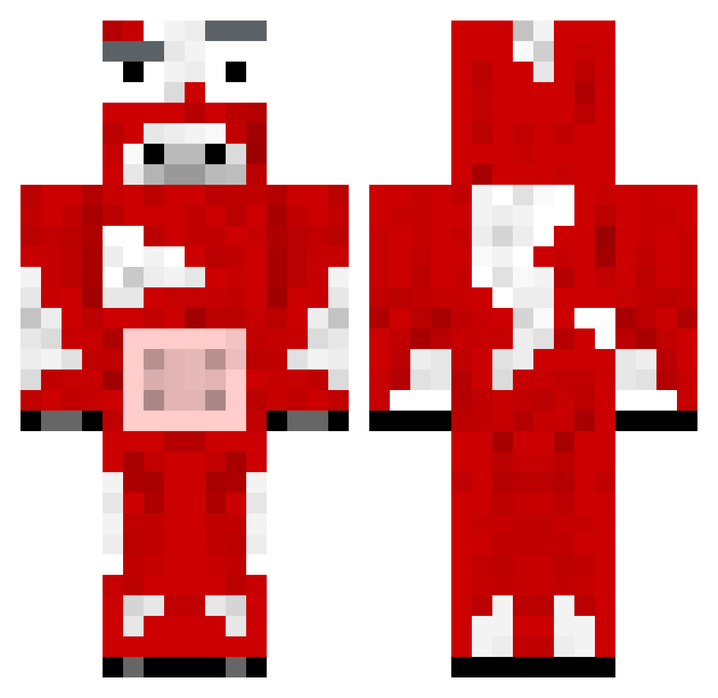 jamesthegoat2 Minecraft skin, front and back view