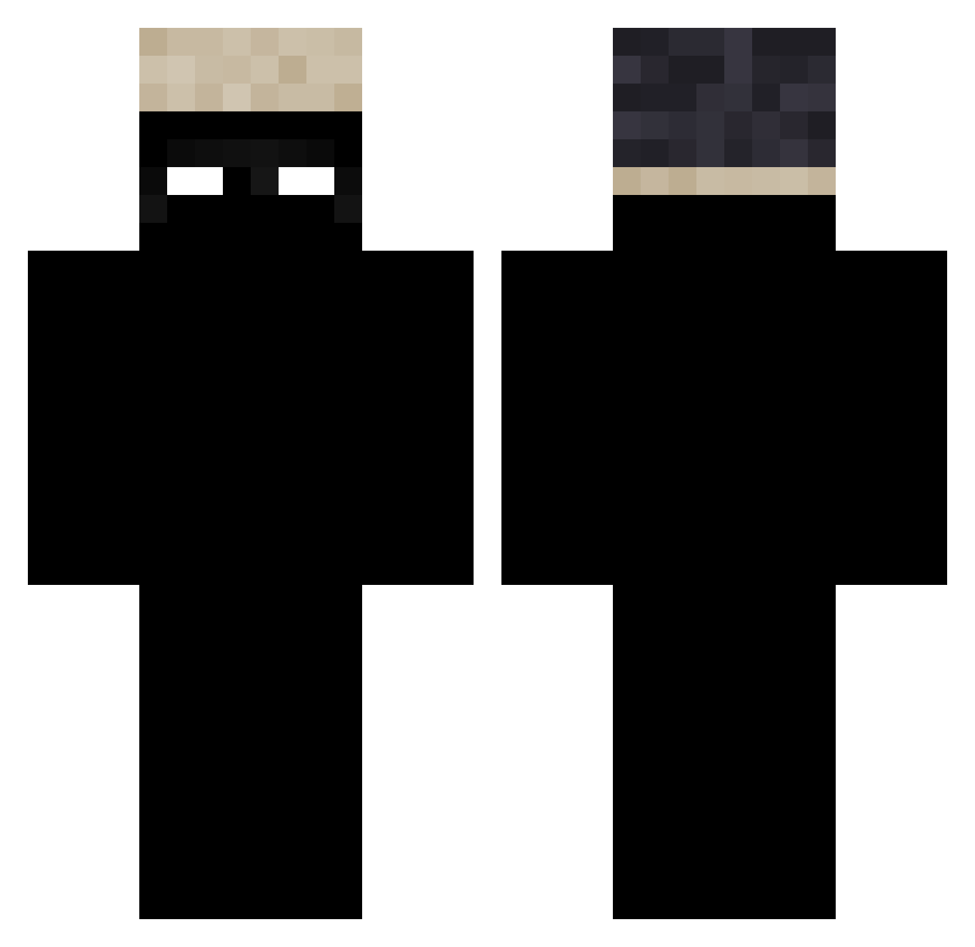 ZTER_MC Minecraft skin, front and back view