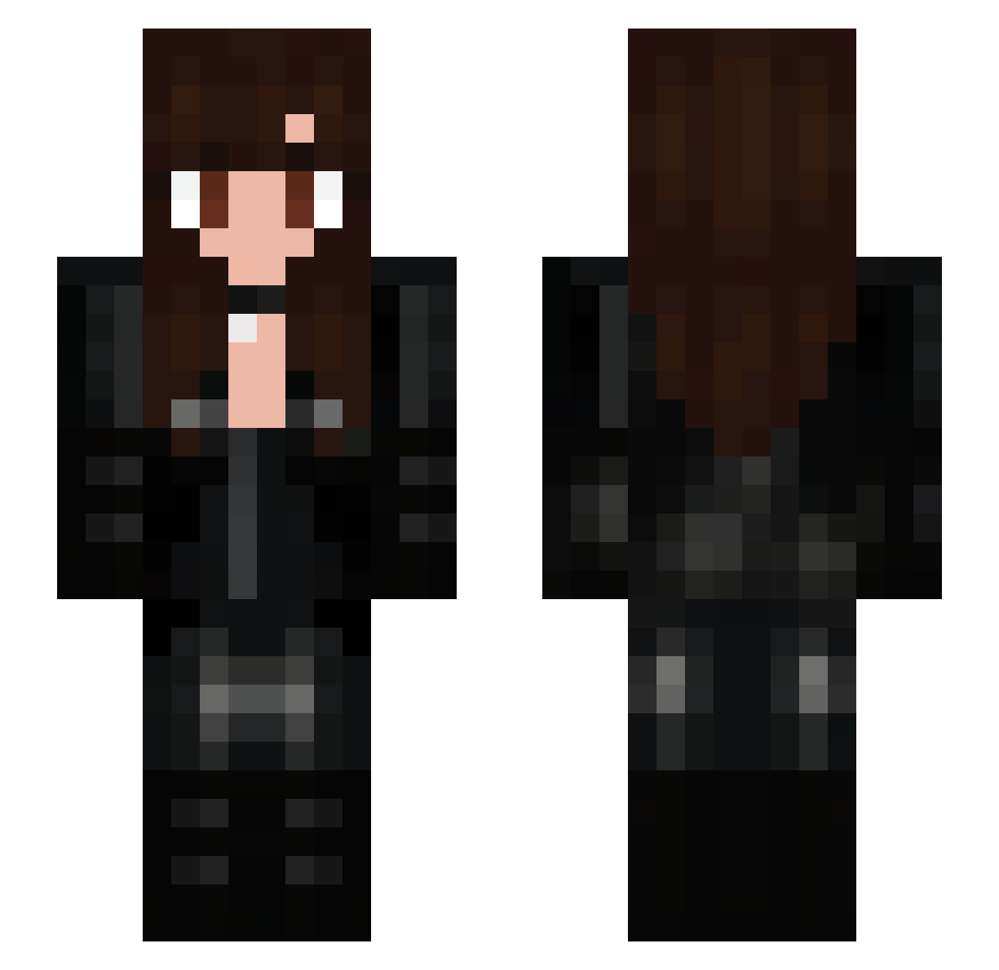Slodziak2014 Minecraft skin, front and back view