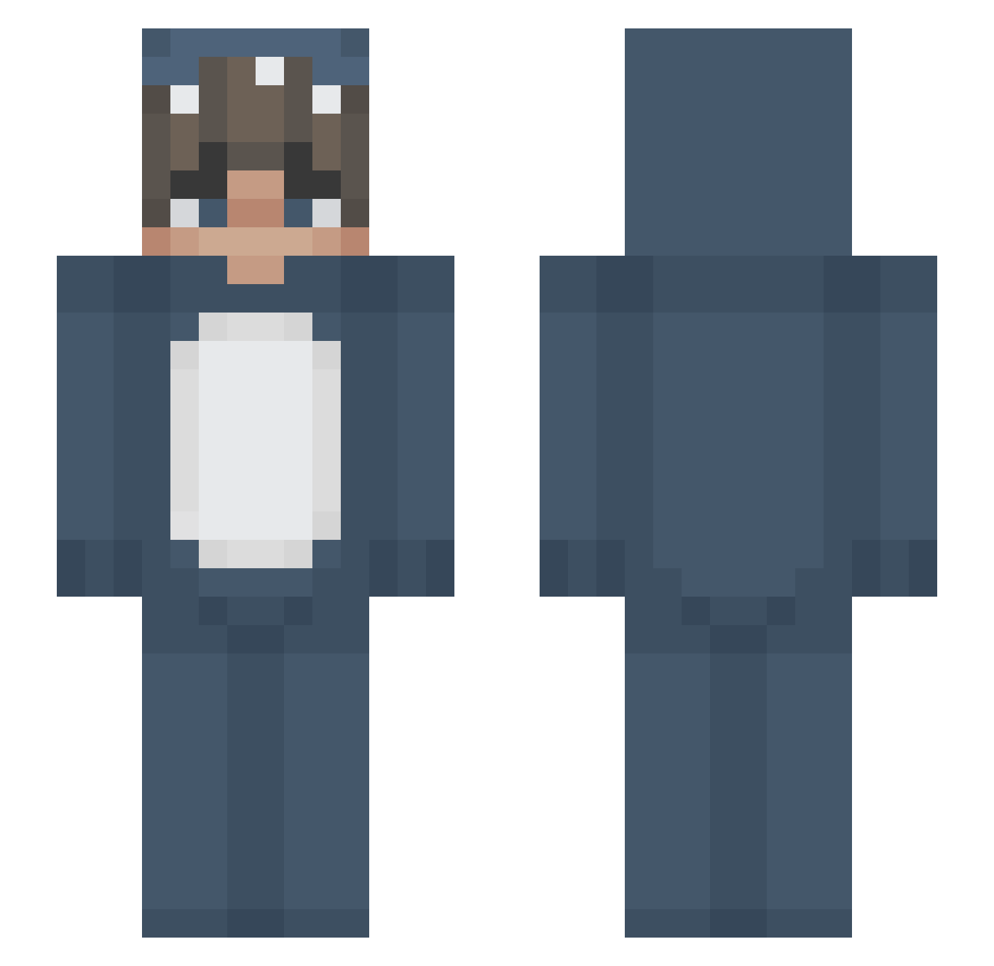 DrDorito_ Minecraft skin, front and back view