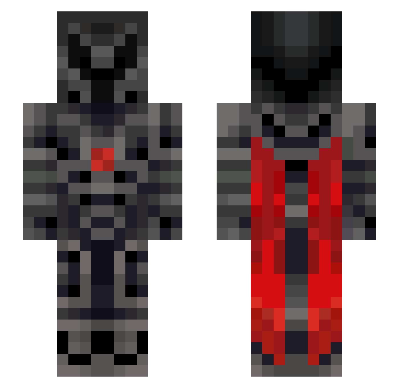 sovnbs1 Minecraft skin, front and back view