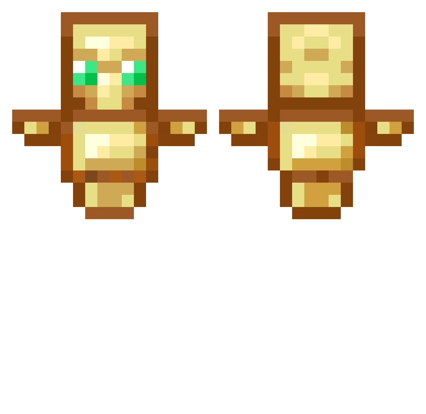 dillydawg13 Minecraft skin, front and back view