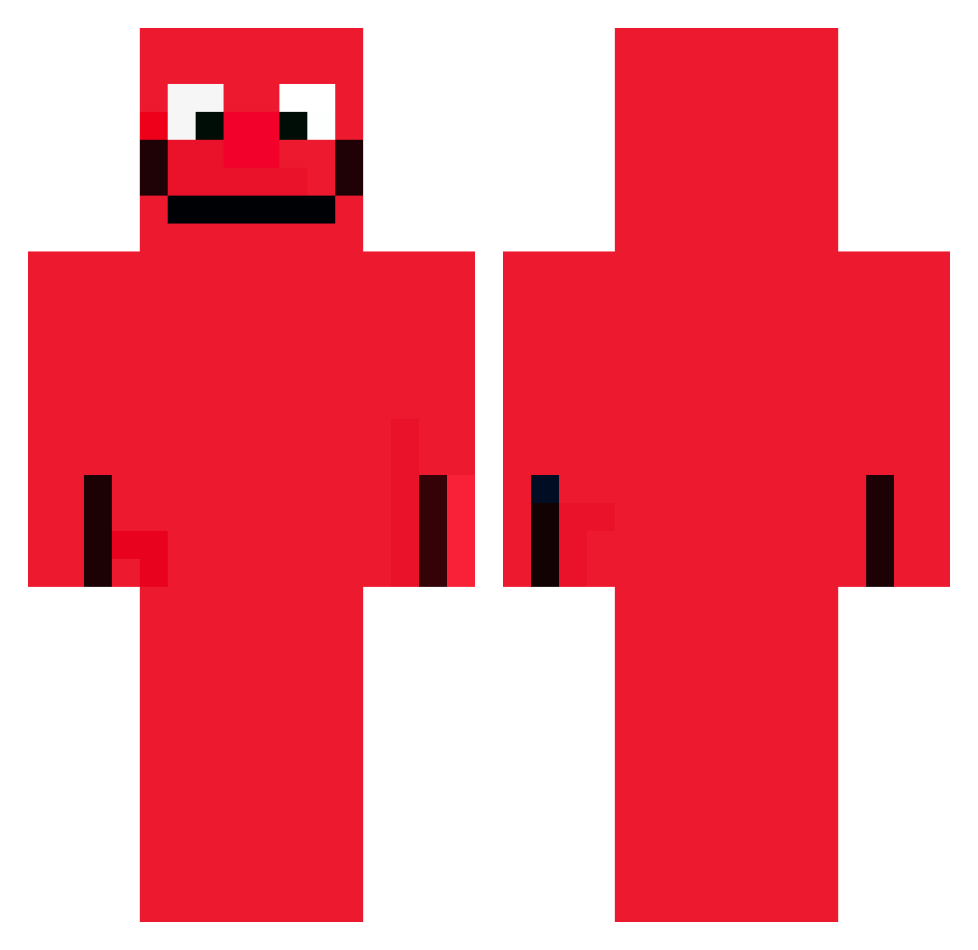 J0qz9 Minecraft skin, front and back view