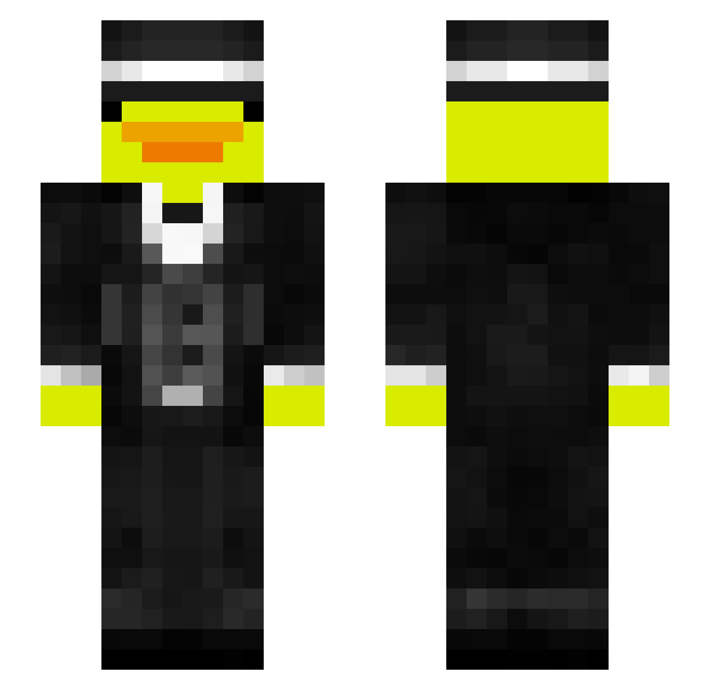 omercikcik53 Minecraft skin, front and back view