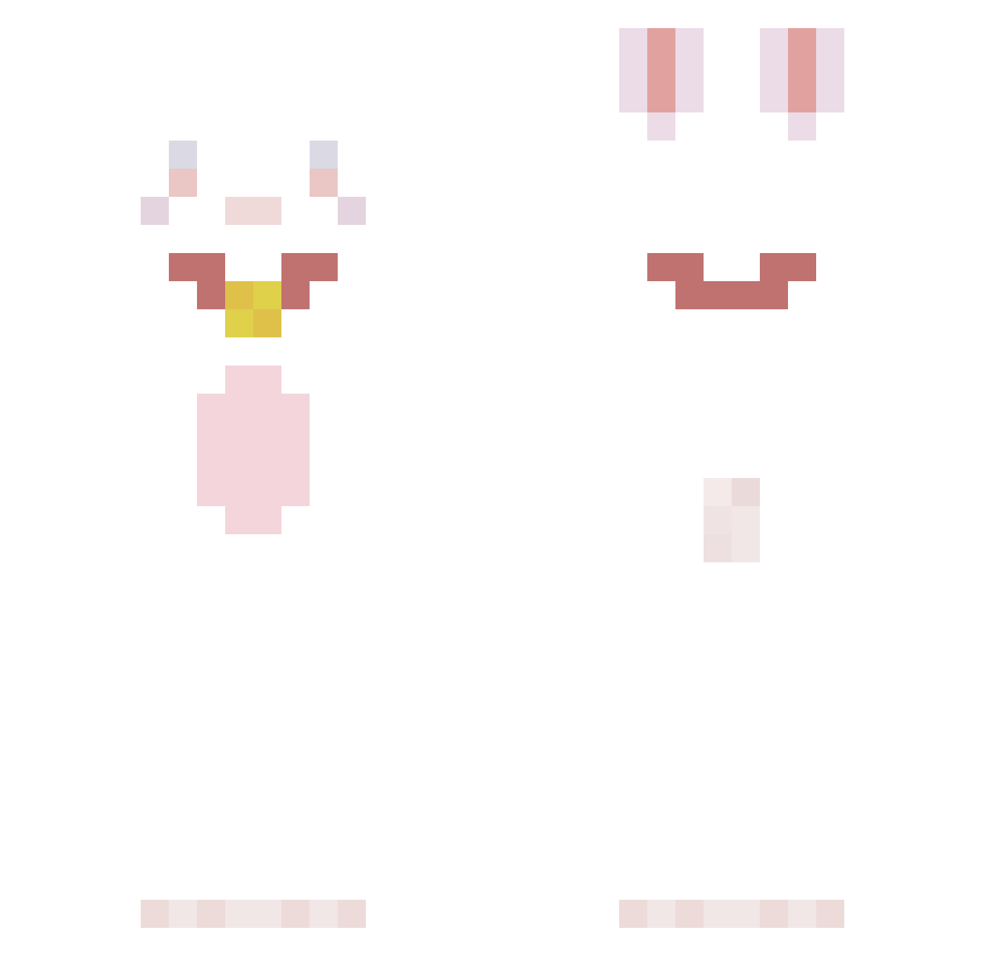 Hikari_09 Minecraft skin, front and back view